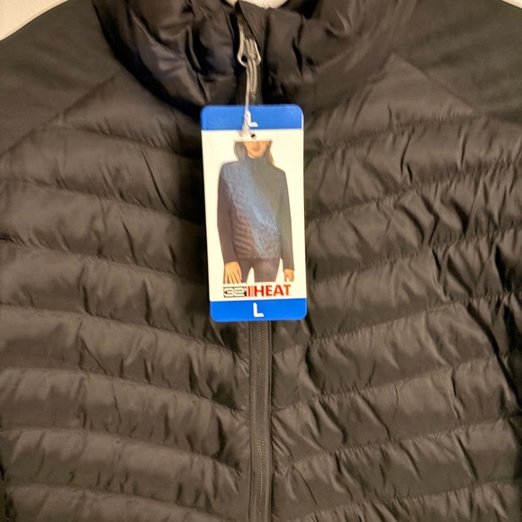 32 Degrees Women's Black Puffer Jacket - Picture 2 of 7